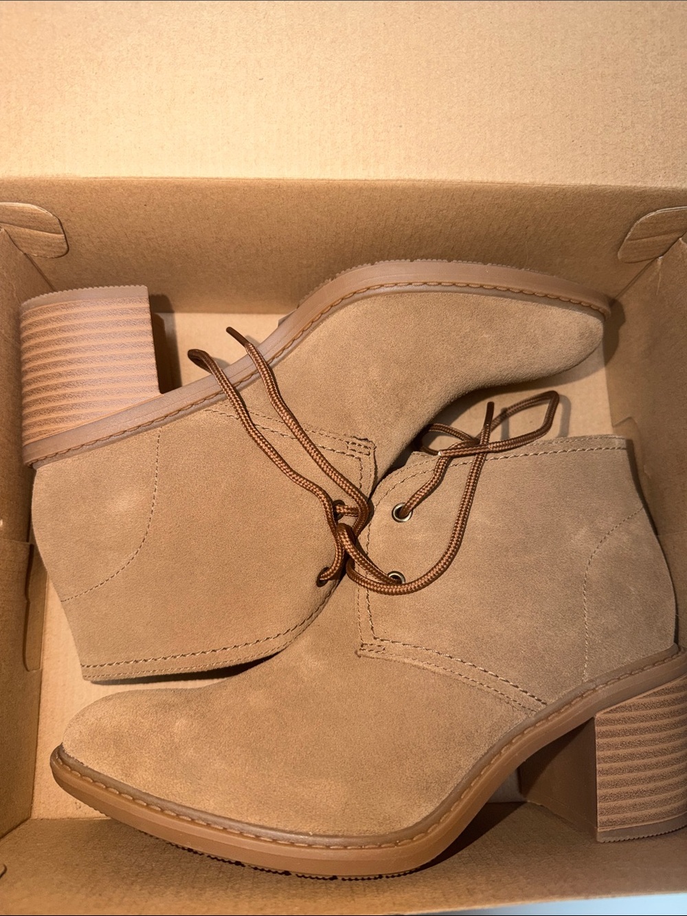 Collection by Clarks Women's Scene suede Laceboots